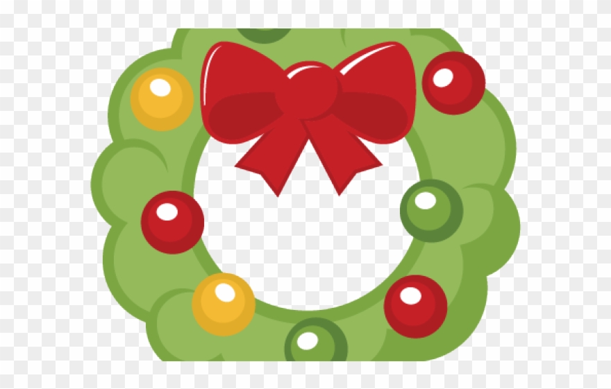 Christmas Wreath Clipart - Christmas Day - Png Download