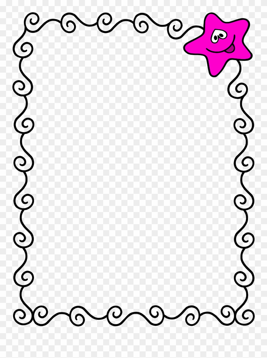 *✿**✿*frame*✿**✿* Borders For Paper - Decoraciones Para Cuadernos En Los Bordes Clipart