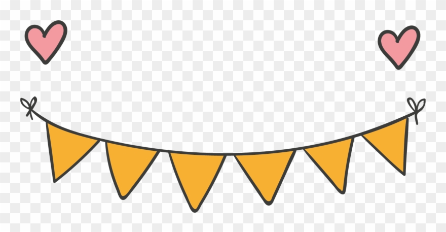 Banner Party Clip Art - Yellow Party Banner Png Transparent Png