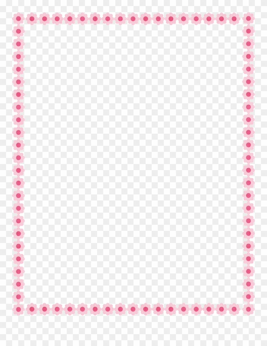 Flower Border - 2 Peter 2 9 Kjv Clipart