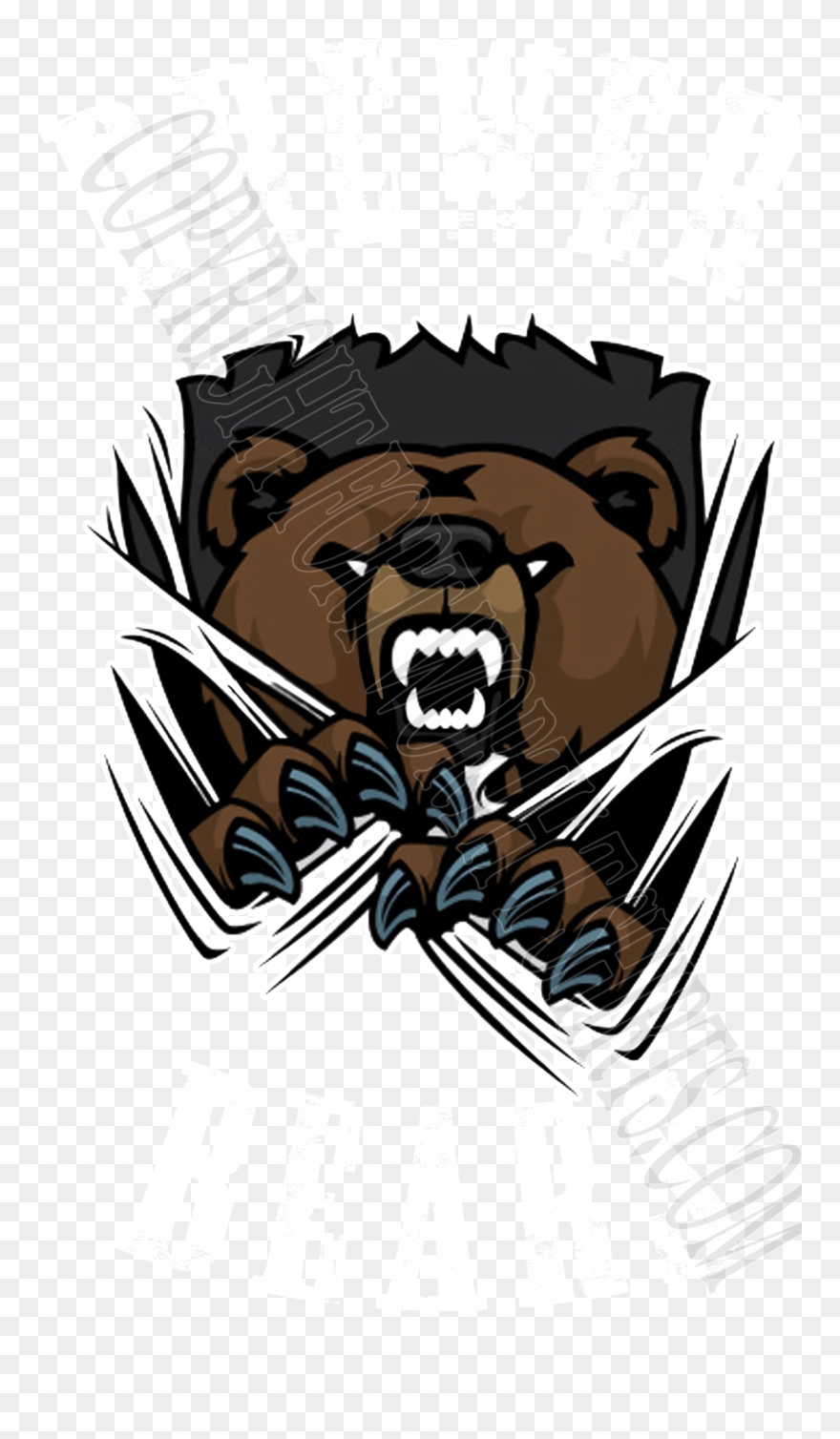 Fort Worth T Shirts Design Page Clip Art Black And - Brewer Bears - Png Download