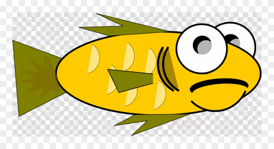 Scared Fish Clipart Clip Art - Sea Creature Cartoon Png Transparent Png