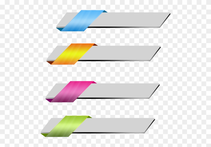 Cinta Photoshop Banner Design - Vectores Psd Para Photoshop Clipart