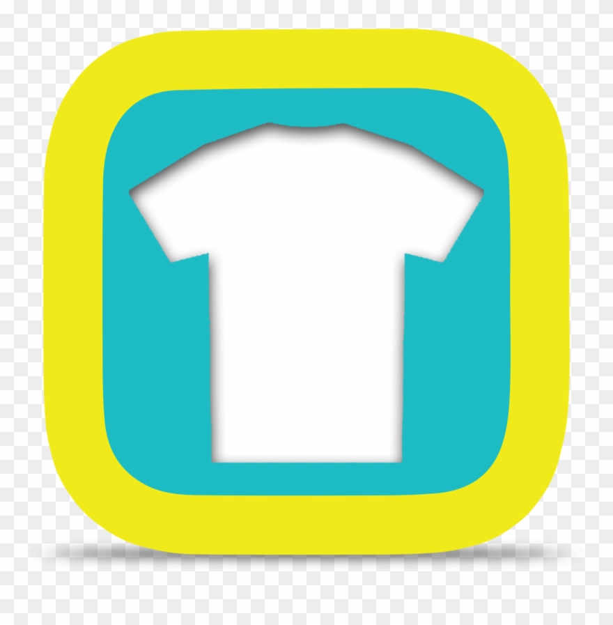 The Icon, Perfectly Suitable To The App, Is A T-shirt, - T Shirt App Icon Clipart