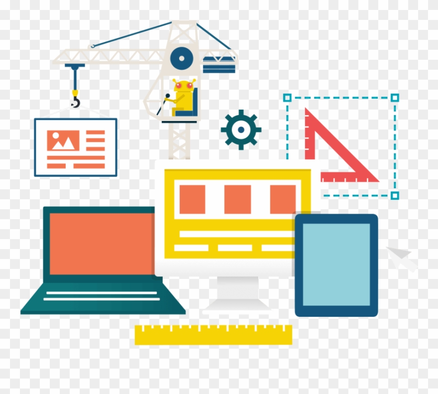 Wordpress Custom Theme Design Weblogics - Web Design Illustration Png Clipart