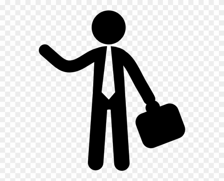 Businessperson Franchising Computer Icons Clip Art - Business Stick Figure Png Transparent Png