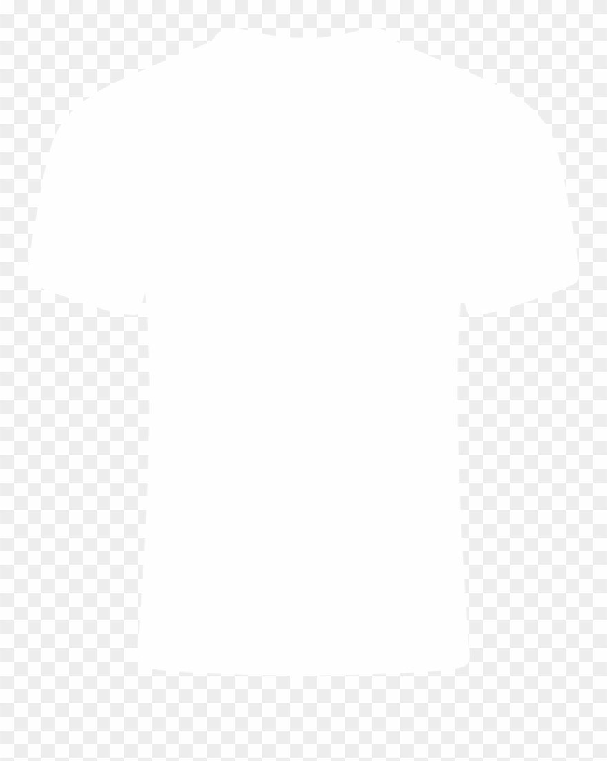 T Shirt Silhouette By Paperlightbox - White T Shirt Silhouette Clipart