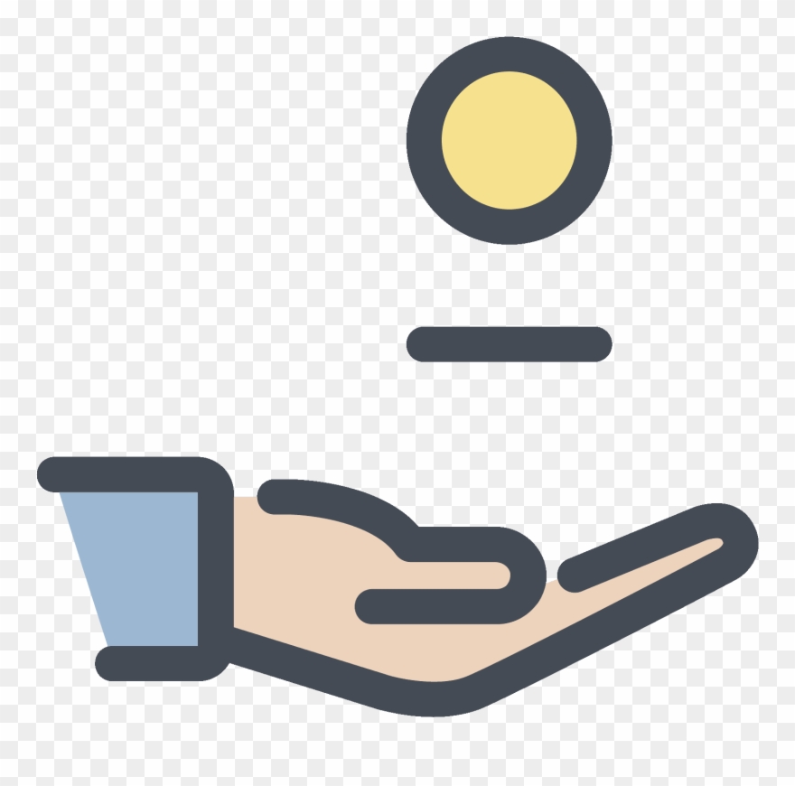 Clipart Freeuse Library Bank Vector Coin - Receive Money Icon Png Transparent Png