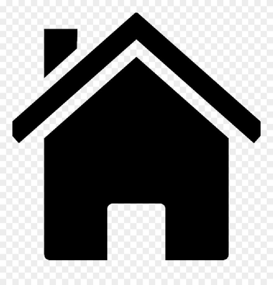 House Images Clip Art Free Clipart House Silhouette - Home Icon Png Transparent Png