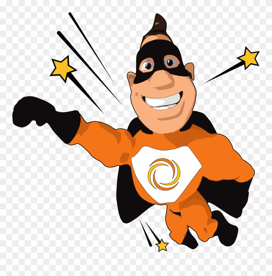 It Process Automation Super Hero - Hero Award Cartoon Clipart