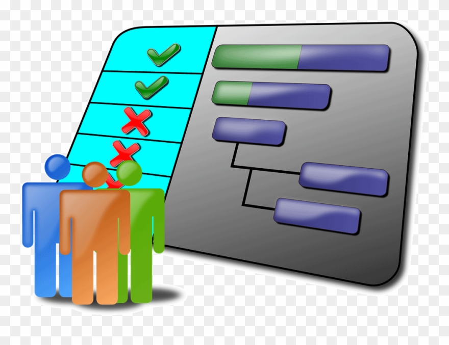 Create Effective Gantt Chart For A Project - Project Schedule Clipart