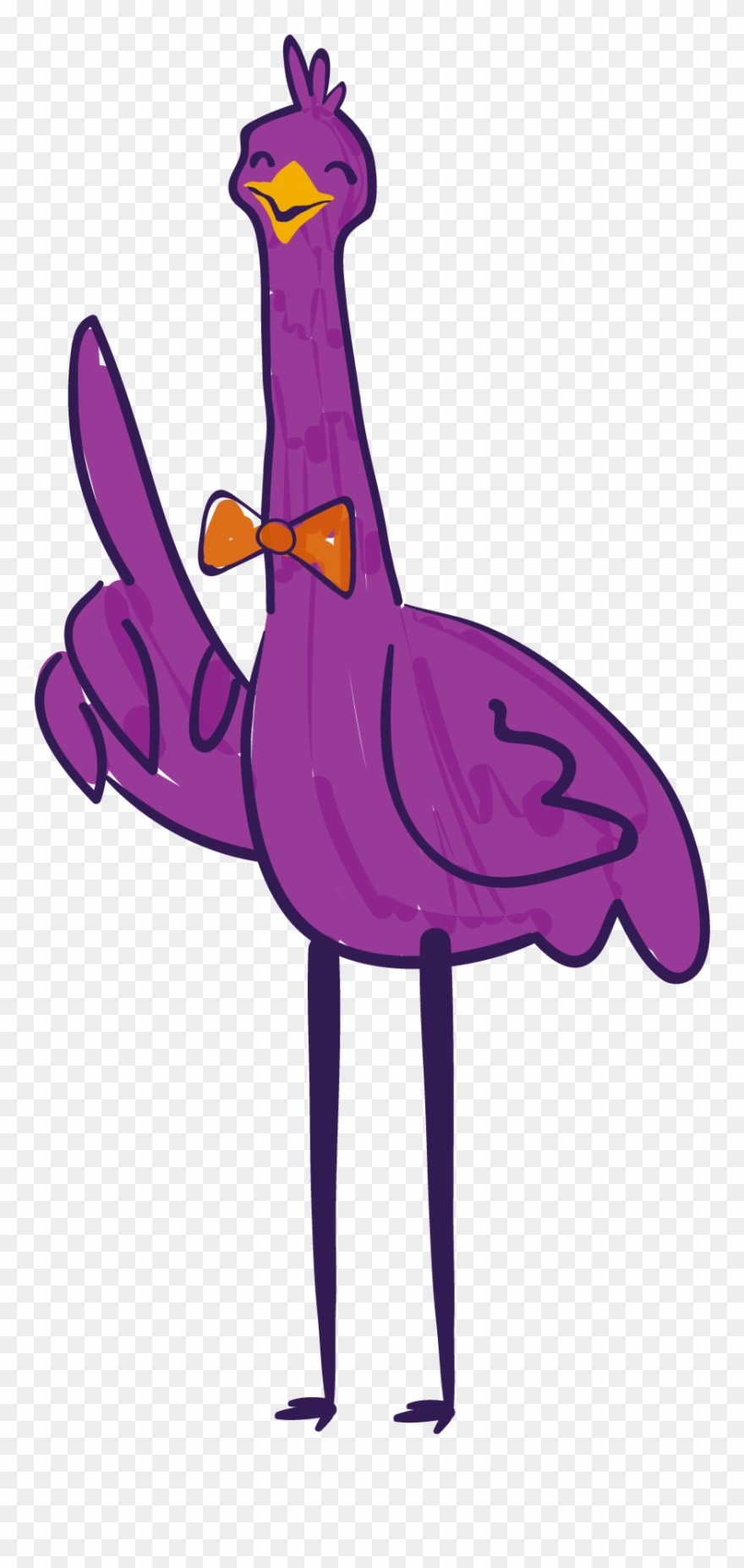 Emu Rollover Graphic - Burbank Clipart