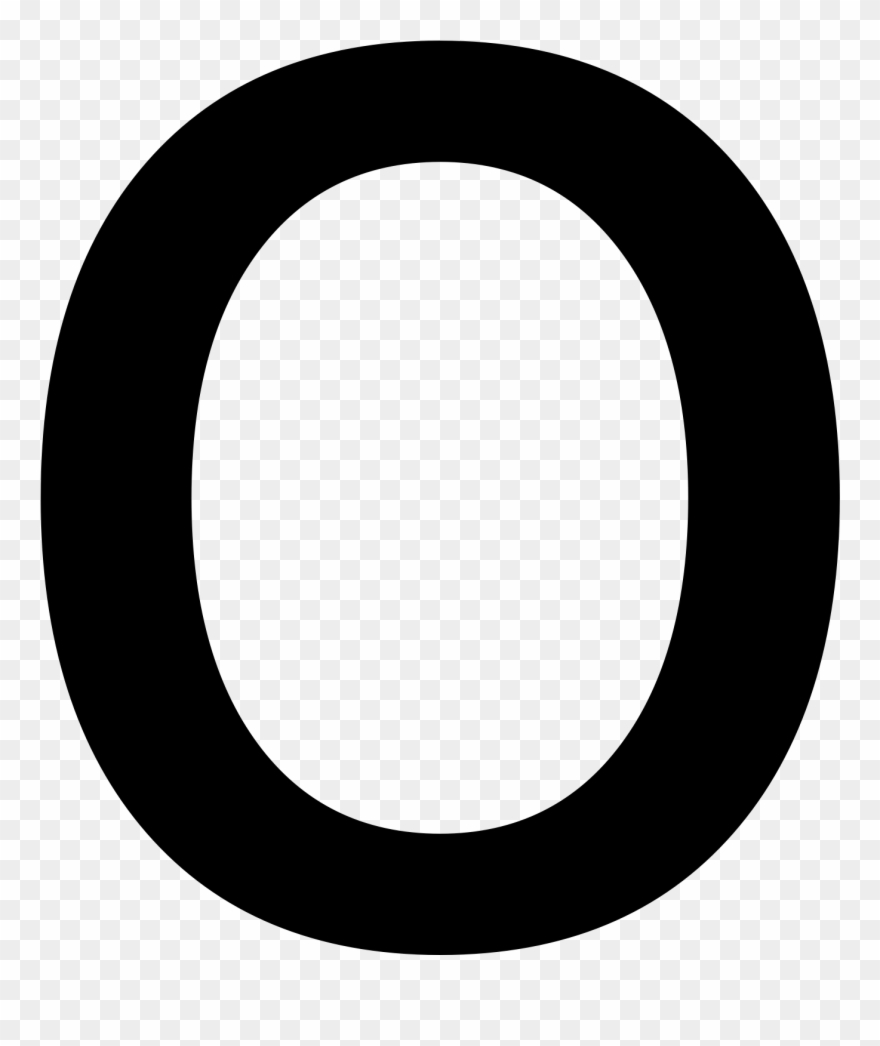Letter O Png - Small Letter O Clipart