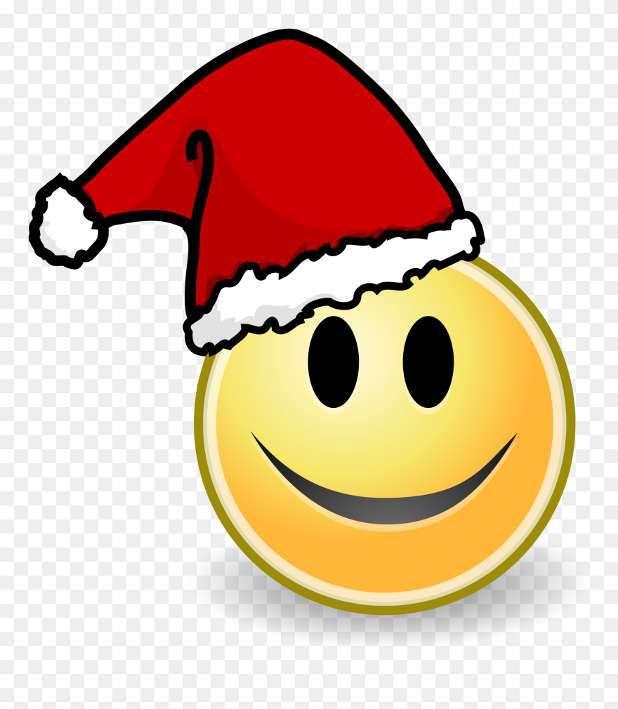 Face Smile Christmas - Smile Christmas Clipart