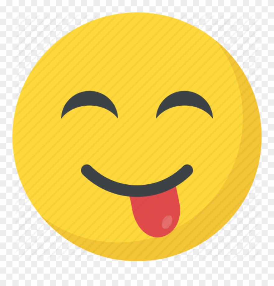 Crazy Face Smiley Smiley 1 Vectors Market Clip Art - Naughty Smiley Emoji - Png Download