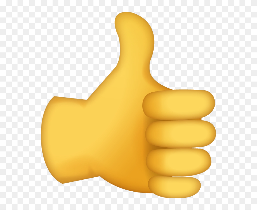 Thumb Signal Emoji Ok Clip Art - Thumbs Up Emoji Png Transparent Png