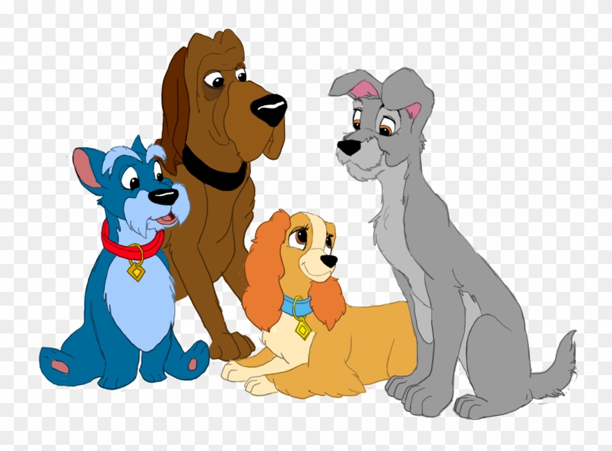 Puppy Clipart Lady And The Tramp - Lady And The Tramp - Png Download