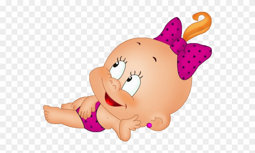 Baby Girl Funny Baby Image Clip Art - Baby Girl Cartoon - Png Download