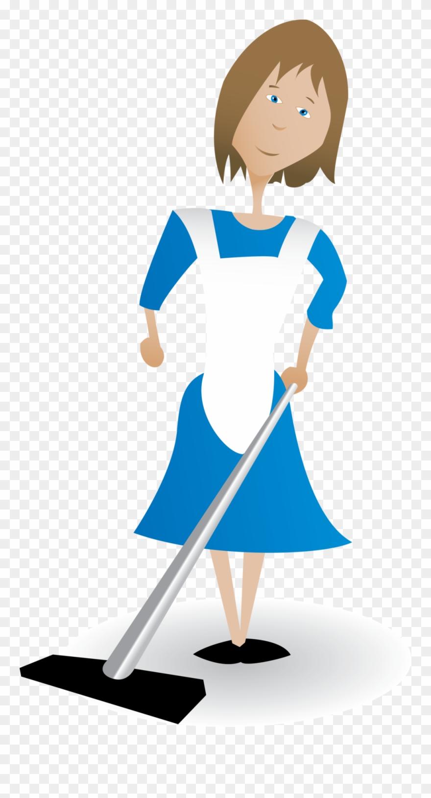 Maid Full Illustration - Illustration Clipart