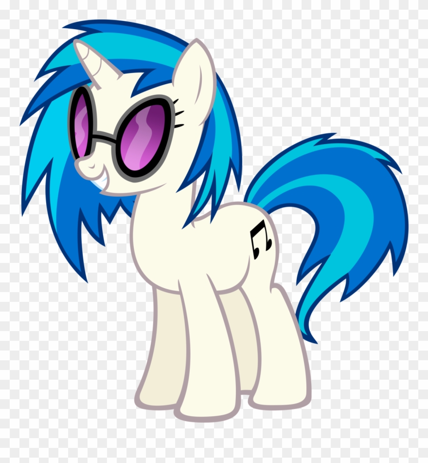 Dj Pon-3 Vector - Vinyl Scratch Mlp Clipart