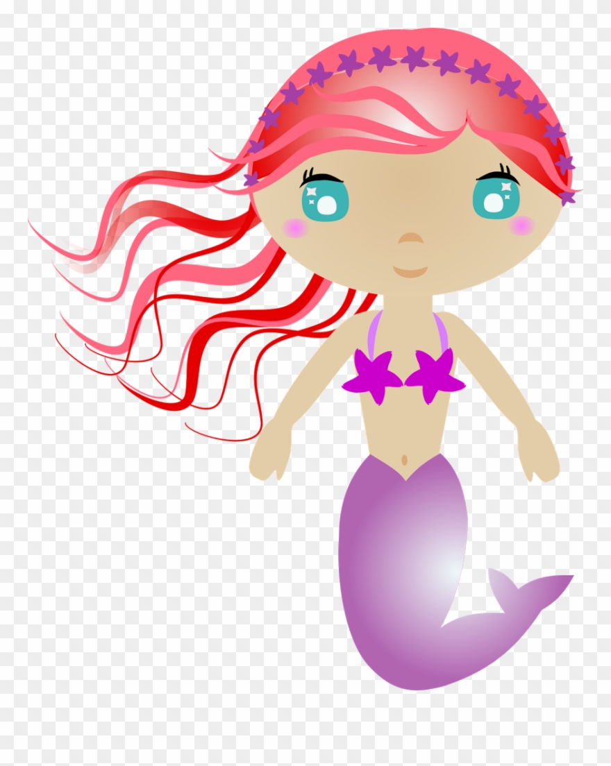 Mermaid - Clip Art - Png Download