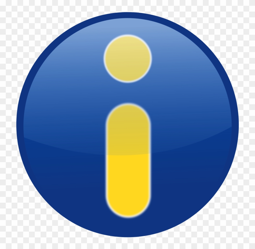 Free Clipart - Info Icon - Png Download