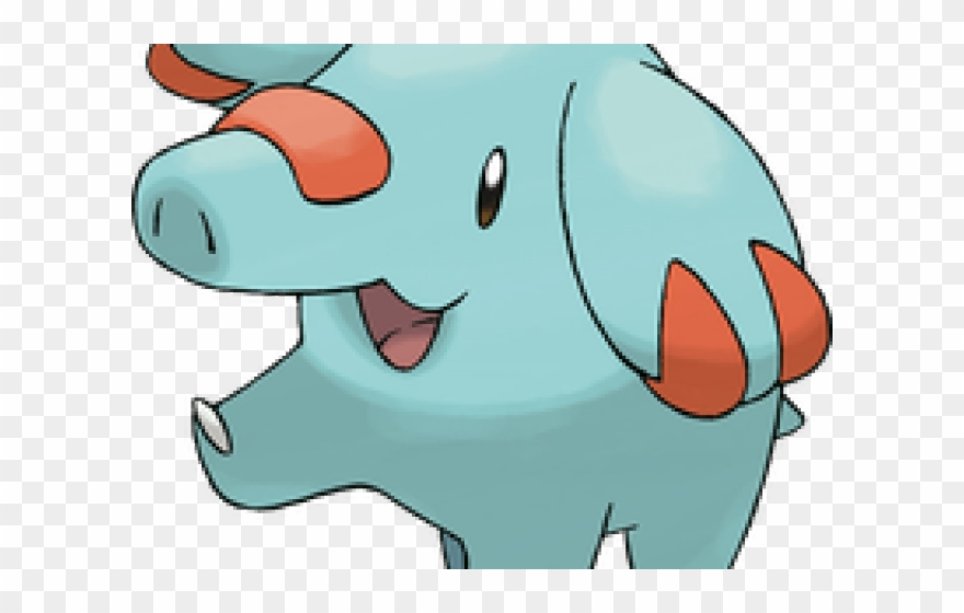 Little Dragon Clipart Pokemon - Pokemon Phanpy - Png Download