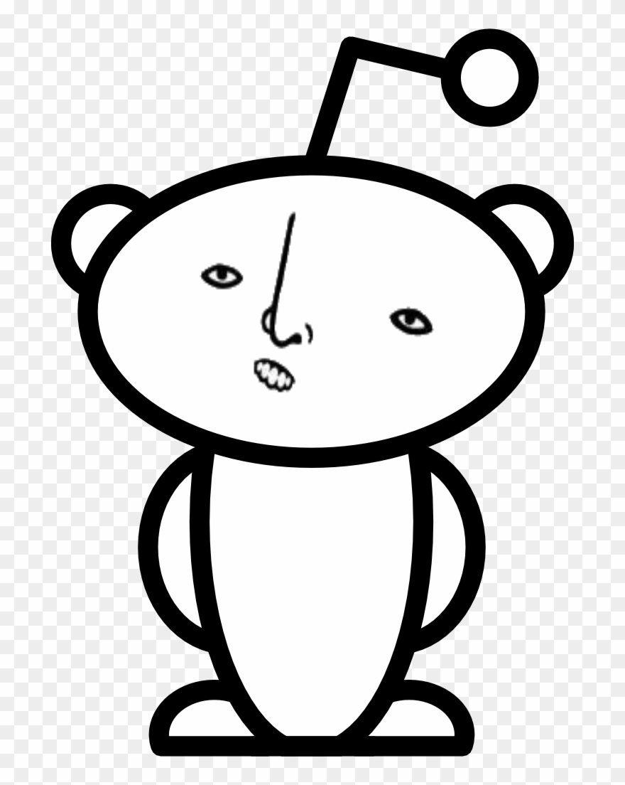 I Made Yall A Snoo - Reddit Alien Clipart