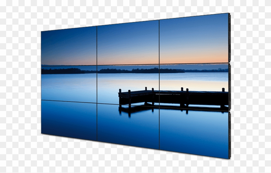 Digital Signage And Led Clip Art Royalty Free - Video Wall Png Hd Transparent Png