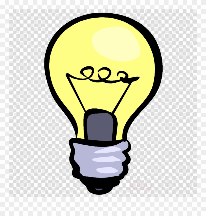 Download Light Bulb Cartoon Png Clipart Incandescent - Clip Art Transparent Background Transparent Light Bulb