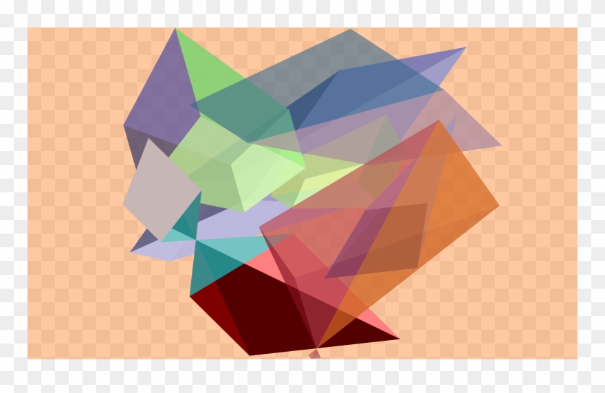 Clip Art Collection Of Transparent Shapes - Minimalist Geometric Shapes - Png Download