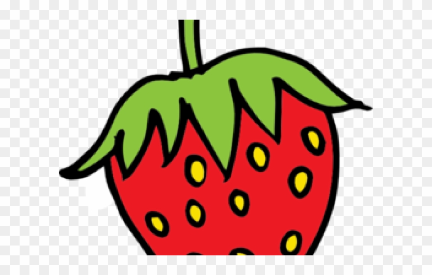 Domain Clipart Royalty Free - Gambar Kartun Buah Strawberry - Png Download