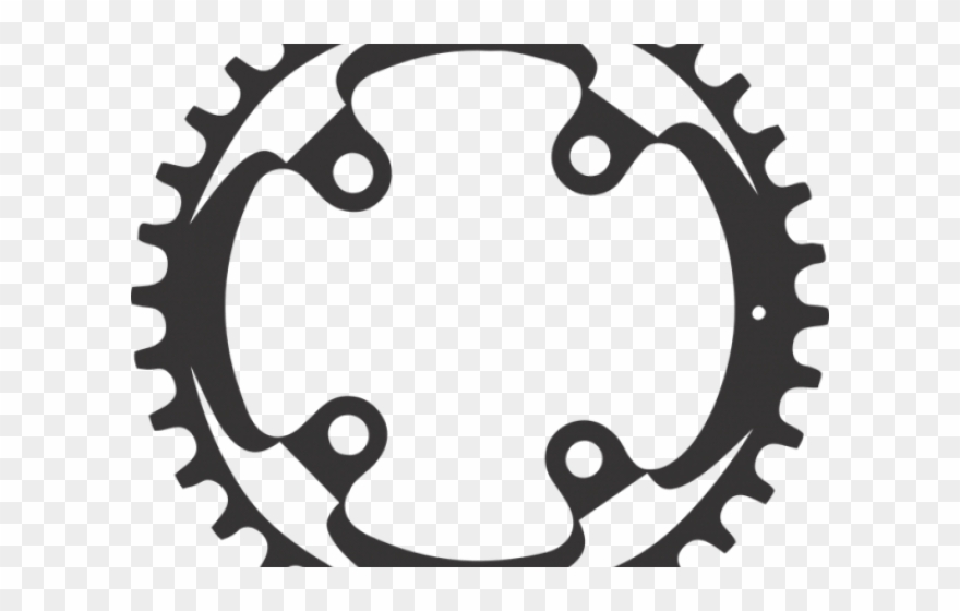 Gears Clipart Bike Gear - Clip Art Bike Cranks - Png Download