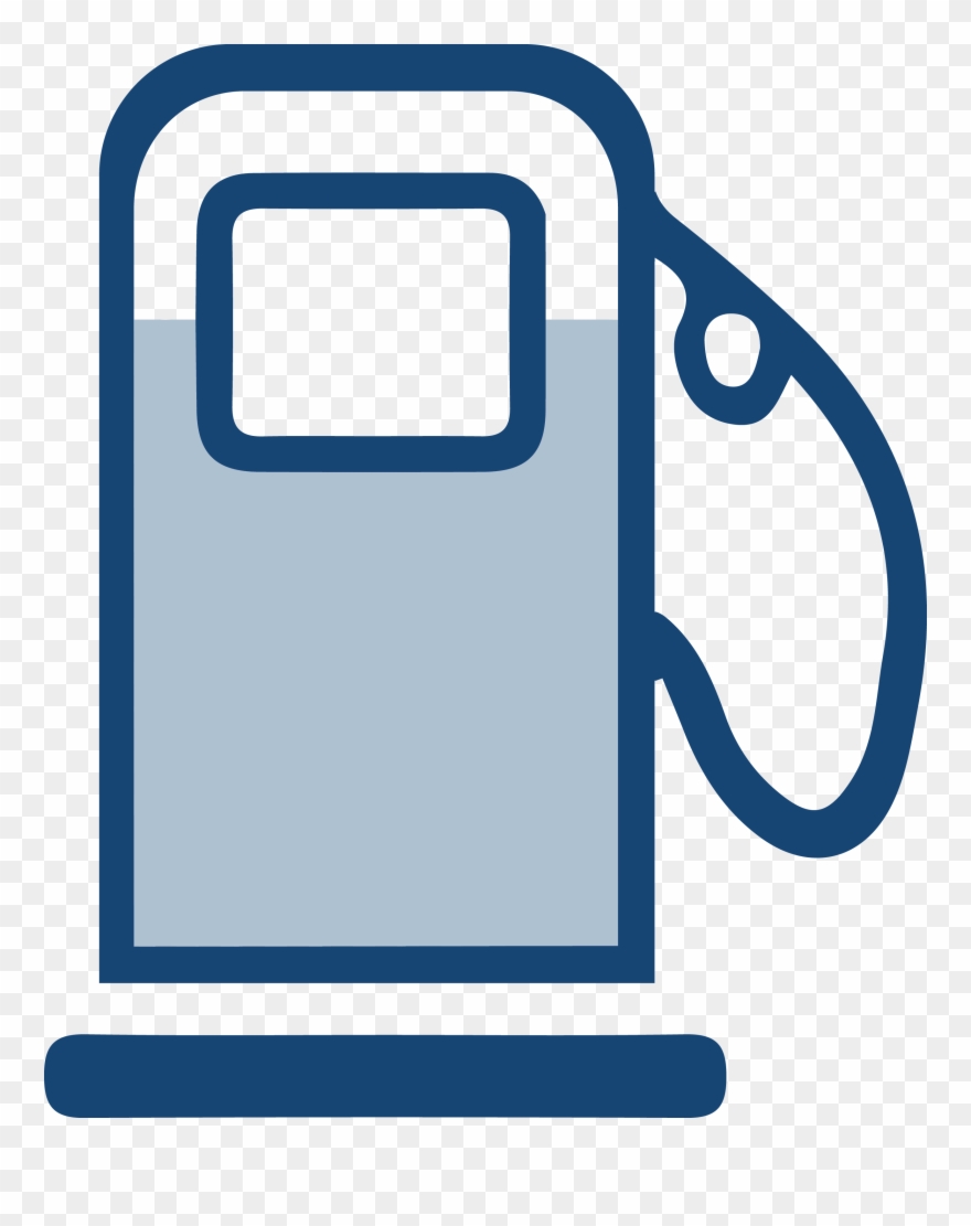 Petrol Pump - Fuel Tank Level Icon Clipart