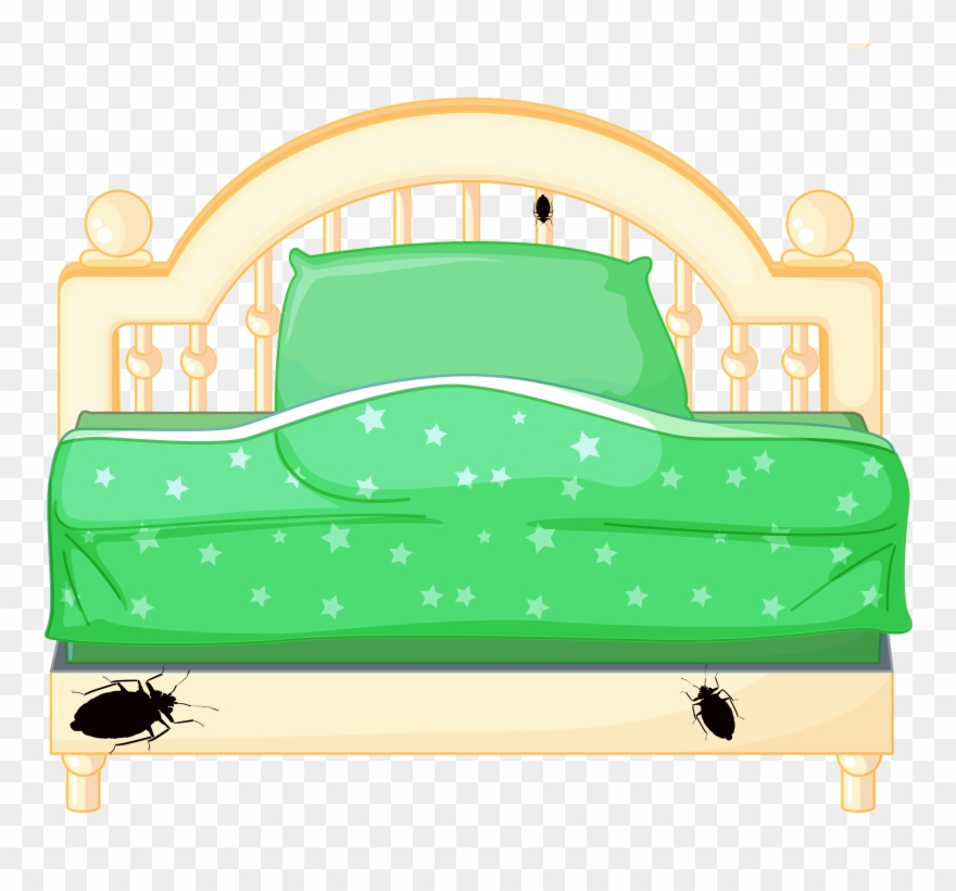Bed Bugs - Bed Clipart