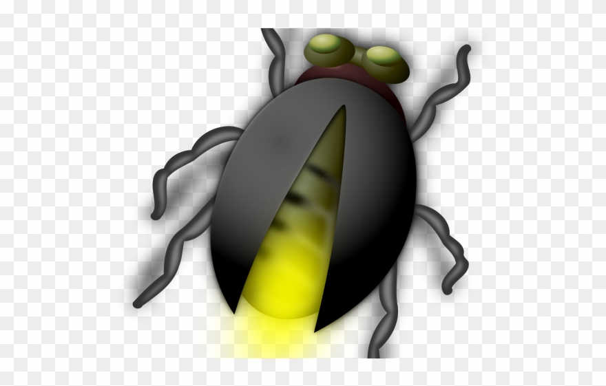 Lightning Bug Clipart - Bug Clip Art - Png Download