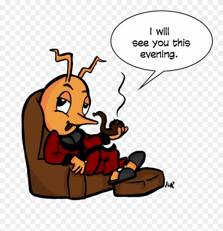 Bed Bug Smoking Jacket - Smoking Jacket Clipart