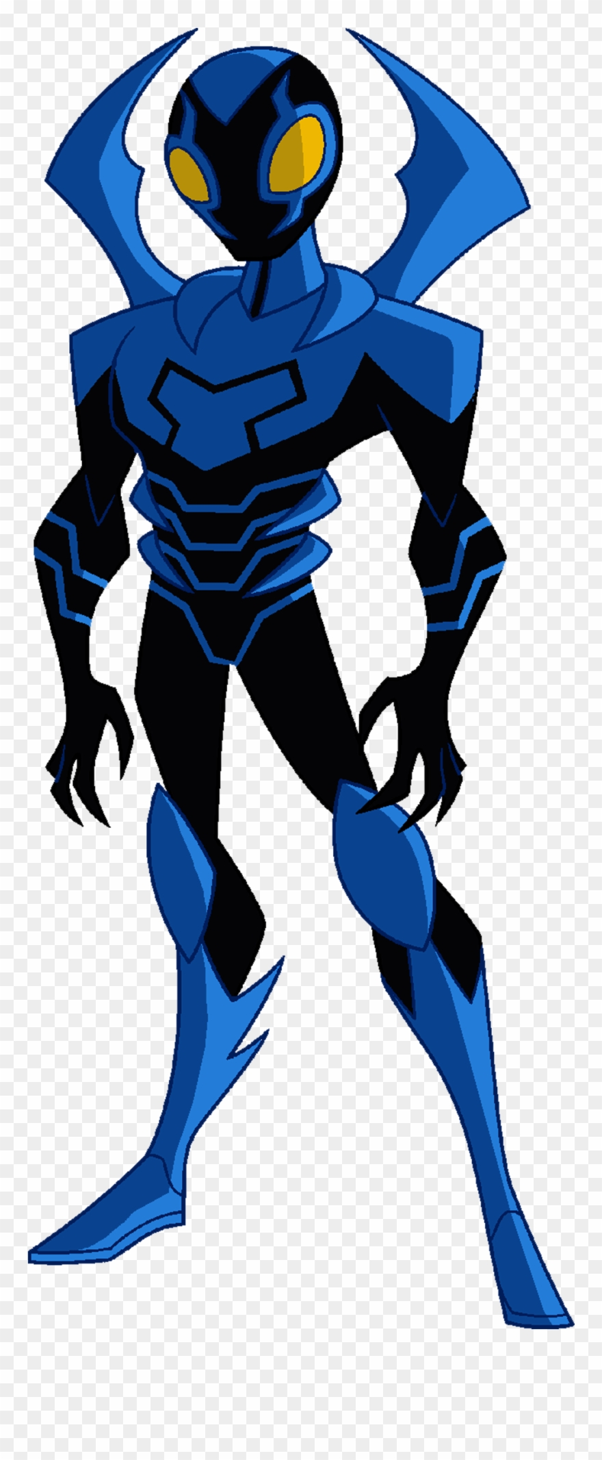 Beelte Clipart Blue Beetle - Blue Beetle Justice League Action Toy - Png Download