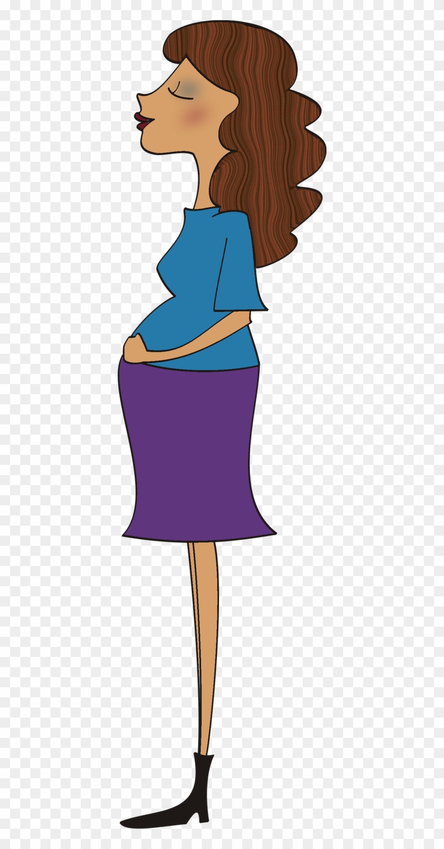 Bebê & Gestante - Pregnancy Clipart