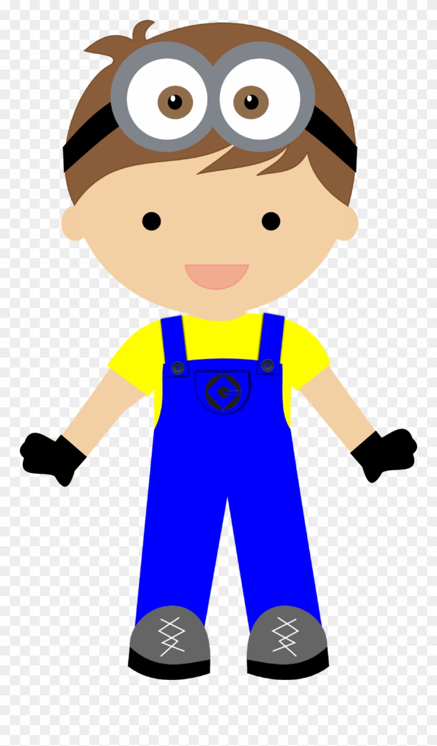 Montando A Minha Festa Imagens - Menino Minions Clipart