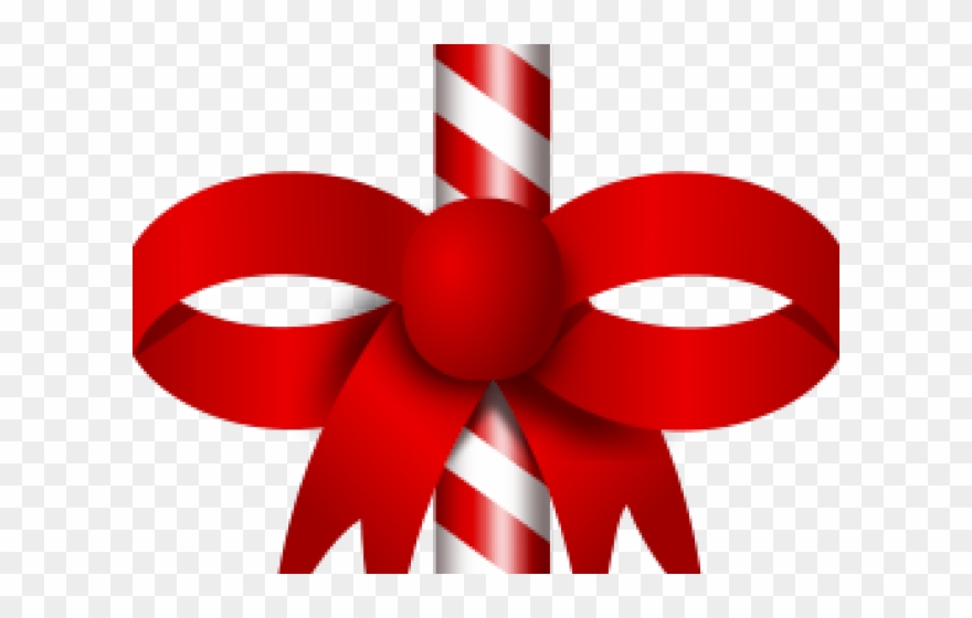 Candy Cane Clipart - Happy Holidays Candy Cane Note Cards (pk - Png Download