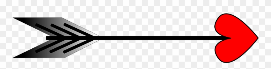 Cupid Arrow Clipart Clipart Collection Love Clip Art - Arrow For Valentine's Day - Png Download