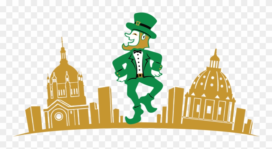 Leprechauns Of Saint Paul Are Real - Illustration Clipart
