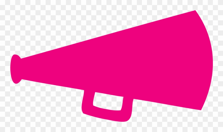 Pink Megaphone - Pink Megaphone Clipart - Png Download