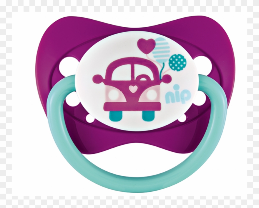 Set Of 2 Nip Soother Family Bus And Fruit - Nip 2er-pack Schnuller Family 0-6m Clipart