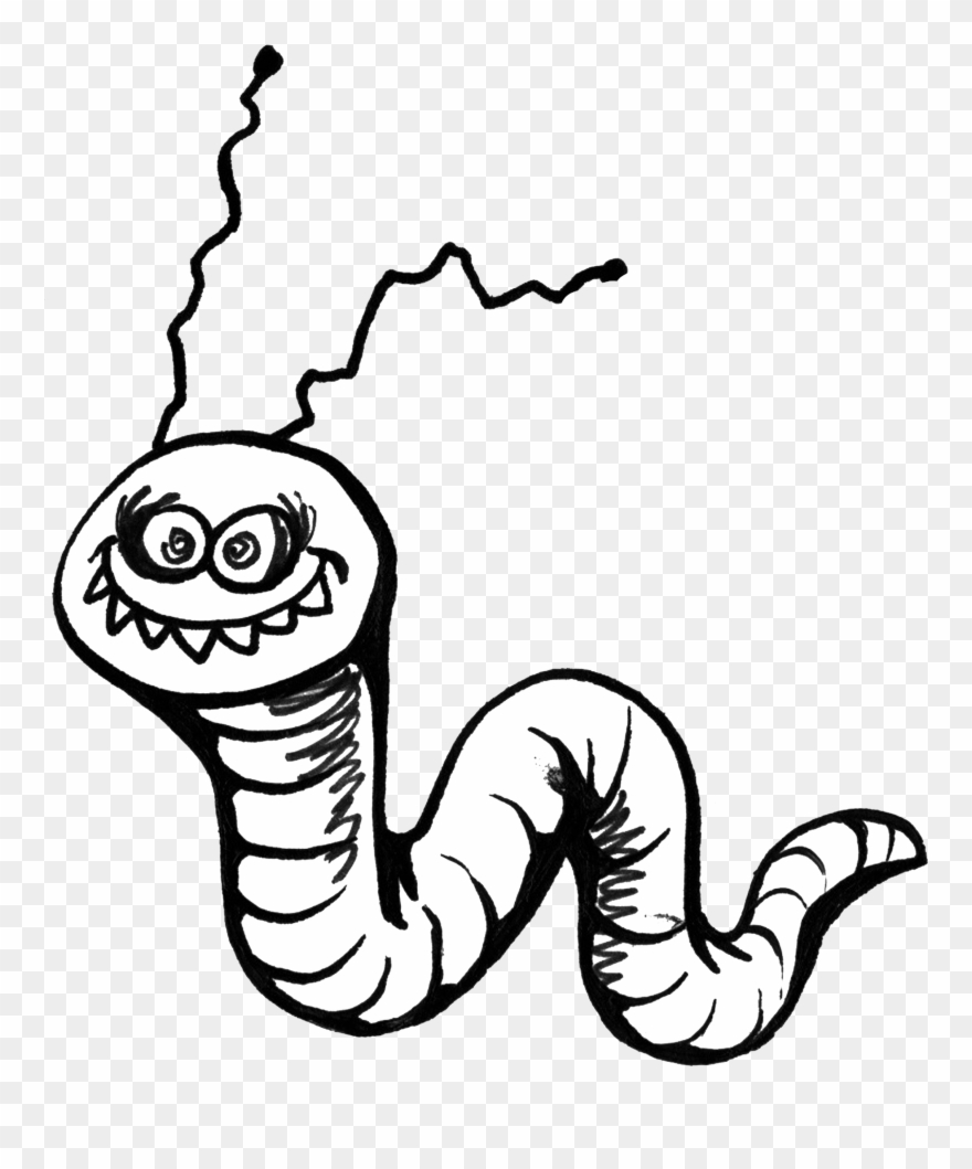 Wurmnadja L Agneskar - Wurm Lustig Clipart