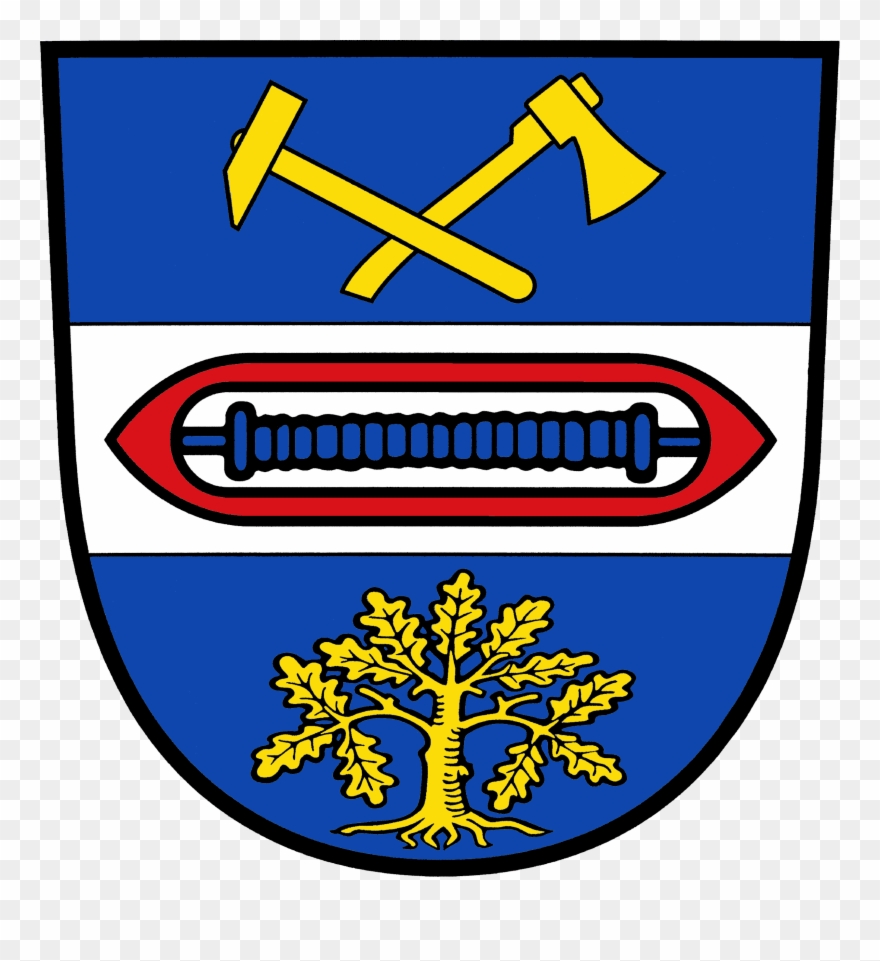 Wappen Lühmannsdorf - Blue Clipart