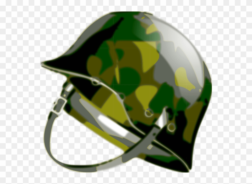 Military Helmet Clip Art - Png Download