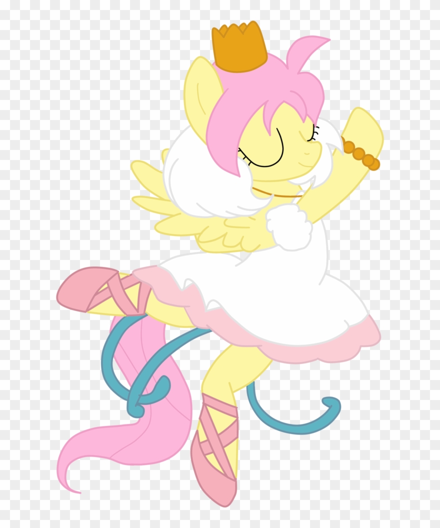 Ballet Clipart Princess Ballerina - Fluttershy My Little Pony Ballerina - Png Download