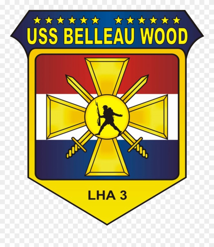 Uss Belleau Wood Coa - Uss Belleau Wood Lha 3 1992 Clipart